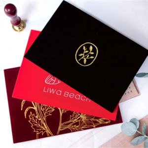 Sobres de Terciopelo de Estilo Europeo Personalizados con Diseño de Logotipo, Gran Venta - Product Image 5