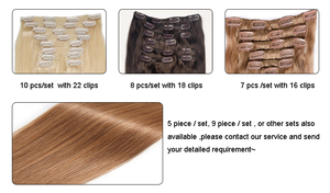 วิกต่อผมมนุษย์สำหรับต่อผมมนุษย์ทำจากผมคน100% เรมี่ไร้รอยต่อสองชั้นทำจากขนแกะธรรมชาติเวียดนาม - Product Image 4