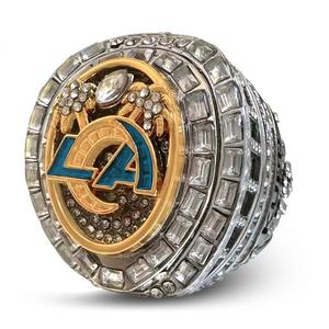 Vente en gros 2021 Rams Championnat national de football Bague Football Bague pour homme - Product Image 5