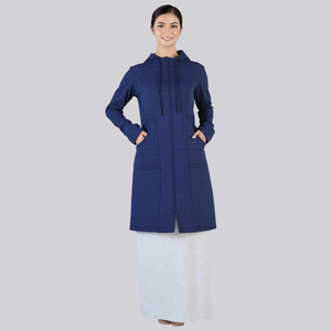 Sudadera Deportiva Casual Musulmana de Otoño Kilang Jahit Pukal OEM, Tejido de Punto Transpirable, Precio de Fábrica, Menutup Aurat OEM - Product Image 1