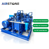 Système de surpression d'air comprimé haute pression 6,0 m³/min 40 bars pour machine de soufflage de bouteilles PET avec alimentation stable en air comprimé
