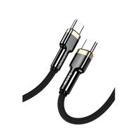 Câble de charge tressé USB-C vers USB-C JOKADE 240W PD en alliage de zinc, haute puissance, transfert de données rapide pour téléphone, commande en gros