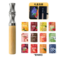 Inhalateur manuel personnalisé avec logo, sans fumée, pour arrêter de fumer, avec barre énergétique et pack de saveurs 24h, stockage en ligne