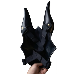 Máscara Egipcia <span class=keywords><strong>de</strong></span> Anubis, Disfraz <span class=keywords><strong>de</strong></span> Halloween para Adultos, Máscara Realista <span class=keywords><strong>de</strong></span> Cabeza <span class=keywords><strong>de</strong></span> Perro, Accesorio para Juego <span class=keywords><strong>de</strong></span> Roles <span class=keywords><strong>de</strong></span> Divinidad Antigua, Elegante para Fiestas - Product Image 3