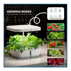 Système de culture hydroponique intelligent <span class=keywords><strong>à</strong></span> 12 capsules, kit de jardinage intérieur pour herbes et légumes avec lumière de croissance LED, écran LCD et arrosage automatique - Product Image 5