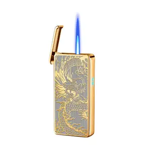 2023 New intelligent voice control lighter a variety of ignition methods windproof lighter wholesale