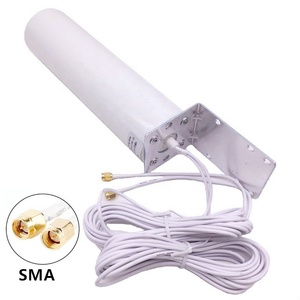 Antenne extérieure 4G LTE Antenne baril externe Omni 698-2700MHz 10 DBi 12DBi S-M-A /TS9/CRC9 Antenne cylindrique - Product Image 2