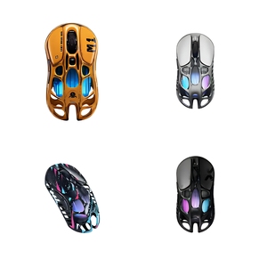 <span class=keywords><strong>Souris</strong></span> sans fil GravaStar Mercury X Pro en alliage de magnésium, capteur PAW3950, 32K DPI, taux de polling 8K, Nordic 52833, tri-mode, RGB, design creux - Product Image 1