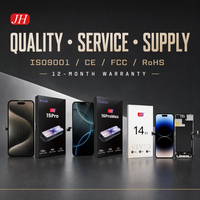 Écran tactile OLED souple JH, OLED rigide, écran LCD Incell, ensemble numériseur pour iPhone 13 14 Pro Max, pièces de rechange en gros