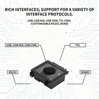 Módulo de escáner de código de barras 2d de alto rendimiento EM100F inalámbrico USB integrado para sistema minorista de terminal Android Pos