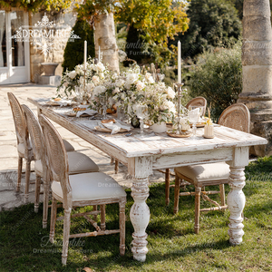 Rắn gỗ đám cưới tổ chức sự kiện bảng cho bàn ăn nhà hàng bên bàn ăn - Product Image 2