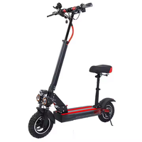 Scooter Eléctrico de 500W/1200W 48V 10AH 18AH 21AH con Control Remoto NFC y Aleación de Aluminio, Disponible en Almacenes Europeos y Americanos