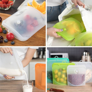 Multifunctional Use Silicone Reusable Food Storage <b>Bags</b> - Product Image 6