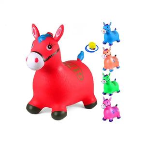 Jouet d'équitation pour enfants, animal à chevaucher, jouet animal, sauteur spatial gonflable, cheval à chevaucher, <span class=keywords><strong>jeu</strong></span> de saut gonflable - Product Image 1