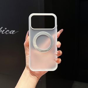 เคสโทรศัพท์มือถือแบบวงแหวนแม่เหล็กสำหรับ iPhone 17 Pro Max ป้องกันรอบด้าน 360 องศา กันกระแทก ป้องกันเลนส์ ป้องกันรอยนิ้วมือ - Product Image 4