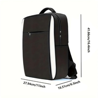 Sac à dos portable étanche en EVA pour console de jeu PS5, léger, antichoc, grande capacité, pochette pour manette, double bandoulière