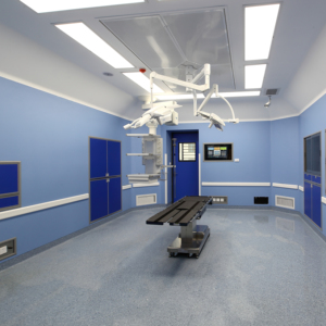 Pannello in Vinile per Pareti Mediche, Foglio di Plastica per Ospedali/Unità di Terapia Intensiva/Camere Bianche - Product Image 1