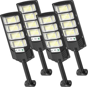 Đèn đường năng lượng mặt trời LED ngoài trời siêu sáng 600W tích hợp tất cả trong một, đạt chuẩn IP66, có điều khiển từ xa, giải pháp chiếu sáng bền bỉ cho khu vườn - Product Image 1