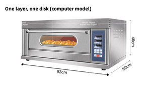 Horno Eléctrico Comercial de 1 Cubierta y 1 Bandeja, Equipo de Horno de Convección, Directo de Fábrica - Product Image 2