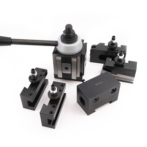 <b>Quick</b> Change Tool Post for Lathe Machine 250-400 6/Set Piston/Wedge/GIB/Tool Holder - Product Image 6