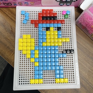 Rompecabezas de Mosaico de Píxeles Creativo de Más de 700 Piezas, Juguete Educativo de Bloques de Construcción, Aprendizaje Temprano, HALO OEM ODM - Product Image 4