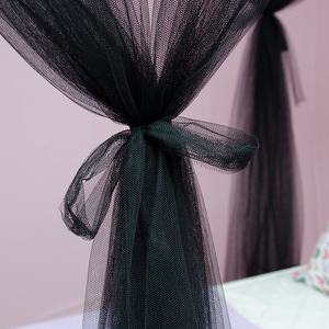 Nữ Hoàng và đôi kích thước đầy đủ có thể gập lại Polyester muỗi <span class=keywords><strong>Net</strong></span> lều cho nhà giường ký túc xá và du lịch mùa Hè sử dụng trang trí - Product Image 4