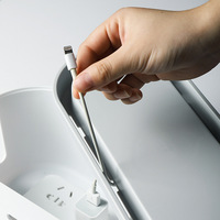 Ménage multifonctionnel fil fournitures boîte de gestion organisateur prise de sécurité extension bande d'alimentation ABS câble boîte de rangement