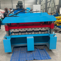 Machine de formage de tuiles de toit en acier de qualité supérieure, à faible bruit et haute durabilité, commande PLC, 380V 3 phases, CE/ISO9001