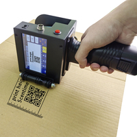 Impresora de inyección de tinta portátil de caracteres grandes de 50mm y 5cm, fecha, foto, etiqueta, logotipo, texto, marca, nombre, impresora de formato ancho TIJ