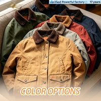 V.ROC.V CP-JKT-113 Veste de travail unisexe imperméable en toile de coton avec doublure matelassée, détection par aiguille, norme Oeko-Tex