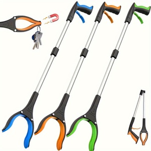 Pince à déchets robuste de 32 pouces avec rotation à 360° °   Pince rotative - Légère, idéale pour les personnes âgées et l'utilisation en extérieur, pliable - Product Image 1