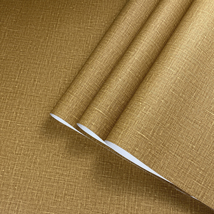Carta da parati moderna minimalista con struttura in tessuto di colore semplice con motivo scuro <span class=keywords><strong>soggiorno</strong></span> camera da letto studio Hotel sfondo muro - Product Image 5