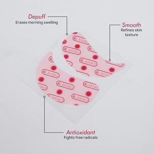 Patchs <span class=keywords><strong>Hydrogel</strong></span> OEM Personnalisés au Céramique Acétyl-Tétrapeptide et Caféine pour Réduire les Poches et Lissage des <span class=keywords><strong>Yeux</strong></span> – Produits de Soin Revitalisants - Product Image 2
