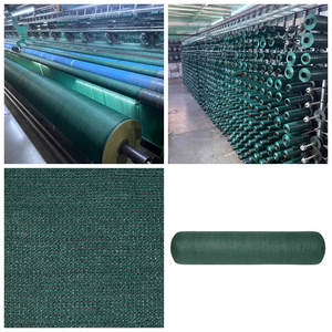 Malla de sombreo de punto por urdimbre 100% HDPE virgen, estabilizada contra rayos UV, verde oscuro, 80 g/m², con 40% y 80% de tasa de sombreo, corte para invernaderos y agricultura - Product Image 6