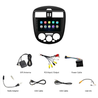Autoradio Android 15 pour Nissan Tiida 2011-2015, écran tactile OLED 9 pouces, navigation GPS, Android Auto, CarPlay, Wi-Fi intégré