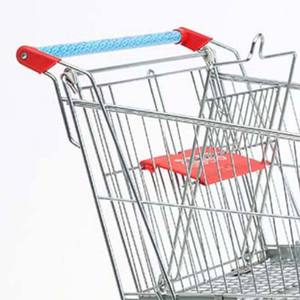 Troli Belanja Logam Gaya Asia untuk Supermarket 150L - Product Image 3