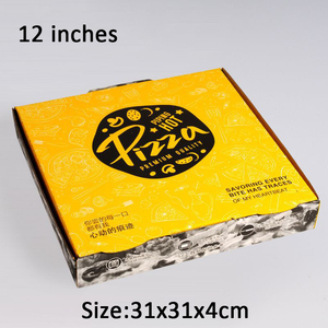 Boîte à pizza rectangulaire en <span class=keywords><strong>carton</strong></span> de 32cm, nouveau design personnalisé, biodégradable, 16x16, 28x28, <span class=keywords><strong>30x30</strong></span>, 32x32, boîtes d'emballage pour pizza - Product Image 4