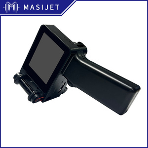 Draagbare touchscreen multifunctionele labelprinter Handheld inkjetprinter Pistool Op batterijen werkende 600 dpi snel drogende inktcartridge - Product Image 4