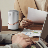 Diffuseur d'arômes électrique portable de luxe pour voiture, hôtel et maison, mini USB/batterie, sans eau, pour huiles essentielles et aromathérapie