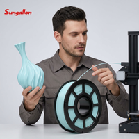 Filament d'imprimante 3D Sungallon PLA 1,75 mm 1 kg, vente en gros de filament 3D, tiges en plastique PETG/ASA/TPU/PLA pour impression 3D