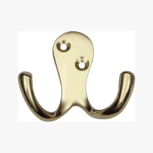 Hot Sale Double <b>Coat</b> and <b>Robe</b> Hook Wall Mounted Hook for Bedroom Bathroom and Kitchen Available At Best Market Price - Product Image 6