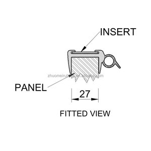 Con dấu cao su cử<span class=keywords><strong>a</strong></span> sổ Caravan 30mm - Product Image 2