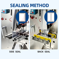 Machine d'emballage verticale automatique intelligente électrique pour le remplissage et le scellage de liquides, idéale pour les petits sachets d'eau pure portables
