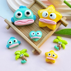 <span class=keywords><strong>C1</strong></span> Nuevo y Popular Charm de Resina con Diseño de Dibujos Animados, Boca Grande y Divertida, Formas Surtidas, Suministros para Manualidades y Joyería DIY - Product Image 6