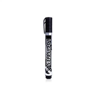 Jeu de marqueurs logistiques étanches couleur avec logo personnalisé OEM stylo à pointe fine grande capacité pour papier stylo marqueur permanent