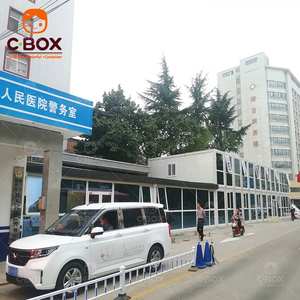 Cbox, Hospital Temporal Modular de 3 Pisos de Fácil Montaje, Unidad de Aislamiento, Clínica Prefabricada, Casa Contenedor en Paquete Plano - Product Image 3