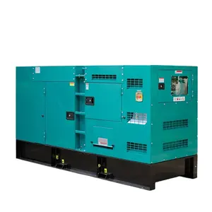 Vlais VLAIS 100 kva 80 kw 380 v dreiphasiger leiser diesel-generator-set mit 6BT5.9-G2-motor mit Stamford-lichtmaschine