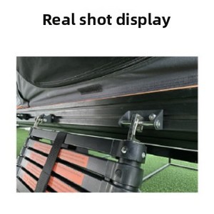 Tente de camping familiale 2026 - Montage rapide pour 4 à 5 personnes, personnalisable en usine avec colonne d'air anti-explosion et sac de transport pour SUV - Product Image 5