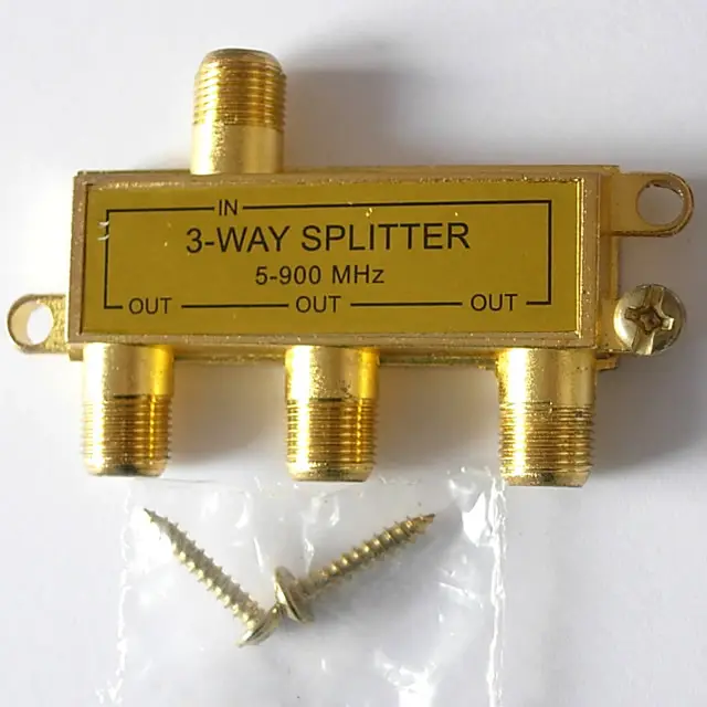 2way/3way/4way CATV Trong Nhà Rf Cáp Tv Splitter