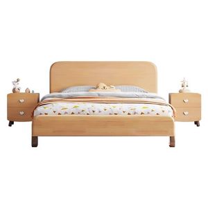 <span class=keywords><strong>Lit</strong></span> de princesse simple pour enfants Mobilier multicouche en bois de hêtre écologique <span class=keywords><strong>avec</strong></span> <span class=keywords><strong>rangement</strong></span> pour chambre de garçon Chambre d'adolescents - Product Image 5